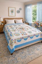 Load image into Gallery viewer, Baltimore Album, needle turn applique, Queen size.