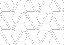 Load image into Gallery viewer, Geometry #4, Digital quilting pattern, design, pantograph, E2E