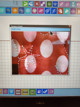 Load image into Gallery viewer, Camera to view the back of the quilt, tension check. Read description.