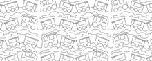 Load image into Gallery viewer, Train, Digital quilting pattern, design, pantograph.
