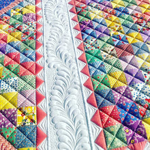 Load image into Gallery viewer, Custom Handmade Scrappy Quilt, Heirloom Bedding