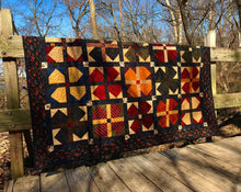 Load image into Gallery viewer, Kansas Troubles Queen Size quilt