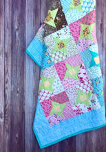 Load image into Gallery viewer, Cowboy and Cowgirl quilt, very pretty!