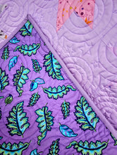 Load image into Gallery viewer, Baby quilt, bright colors, Stars