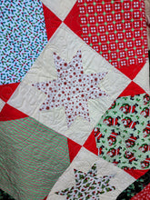 Load image into Gallery viewer, Snow Day quilt, Christmas quilt