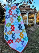 Load image into Gallery viewer, Tangled, scrappy quilt