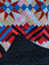 Load image into Gallery viewer, Log Cabins and Stars, Queen size