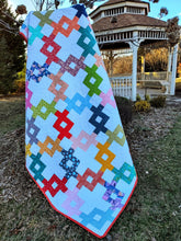 Load image into Gallery viewer, Tangled, scrappy quilt