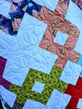 Load image into Gallery viewer, Tangled, scrappy quilt
