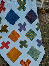 Load image into Gallery viewer, Hugs and Kisses, King size modern quilt