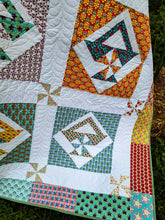Load image into Gallery viewer, State Flowers Twin Quilt: Handmade Quilting Cotton Bedding