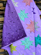 Load image into Gallery viewer, Lilac Star Quilt Pattern