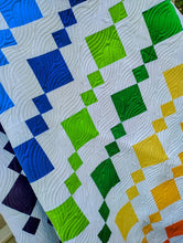 Load image into Gallery viewer, Rainbow Chandelier Throw quilt