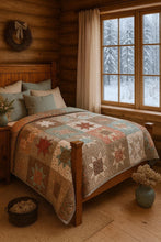 Load image into Gallery viewer, Clara, soft and cozy throw quilt