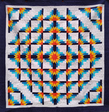 Load image into Gallery viewer, Starburst Quilt – Traditional Native American Inspired