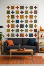 Load image into Gallery viewer, Hugs and Kisses, King size modern quilt