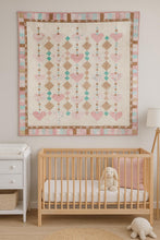 Load image into Gallery viewer, Heart Chandelier Quilt