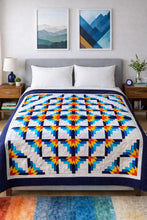 Load image into Gallery viewer, Starburst Quilt – Traditional Native American Inspired