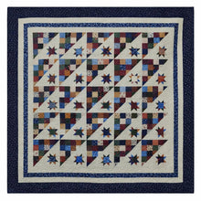 Load image into Gallery viewer, Handcrafted Star Quilt – All Cotton, Professionally Quilted