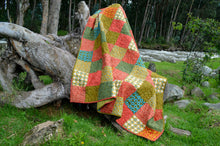 Load image into Gallery viewer, Simple Marks quilt, modern, 100% cotton, handmade