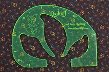 Load image into Gallery viewer, Petal, Feather Quilting Ruler - Leaf