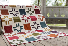 Load image into Gallery viewer, Custard Shortcut quilt
