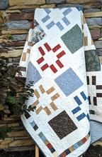 Load image into Gallery viewer, Custard Shortcut quilt
