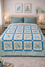 Load image into Gallery viewer, Songbirds Quilt, full/queen size
