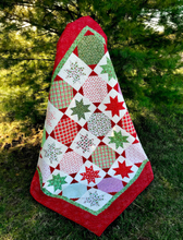 Load image into Gallery viewer, Snow Day quilt, Christmas quilt
