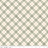 Coffee Time - Cream Plaid Squares - CD17133