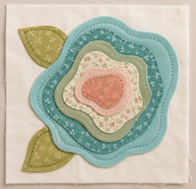 Load image into Gallery viewer, Sewing class, French Roses - Soft Applique Technique, September 26th, 10 AM -3 PM
