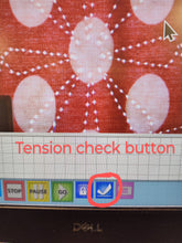 Load image into Gallery viewer, Camera to view the back of the quilt, tension check. Read description.
