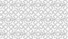 Load image into Gallery viewer, Wallpaper #1, Digital quilting pattern, design, pantograph,E2E
