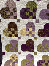 Load image into Gallery viewer, Handmade Heart Quilt: Cotton Patchwork, Heirloom Wedding Gift
