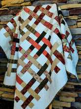 Load image into Gallery viewer, Floral Lattice Quilt Pattern
