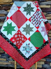 Load image into Gallery viewer, Snow Day quilt, Christmas quilt
