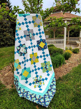 Load image into Gallery viewer, Blooming Dogwood, Spring breeze, happy quilt.
