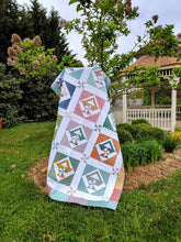 Load image into Gallery viewer, State Flowers Twin Quilt: Handmade Quilting Cotton Bedding
