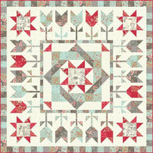 Load image into Gallery viewer, Tulip Garden quilt, Queen/King size
