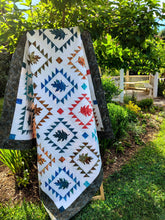 Load image into Gallery viewer, Autumn Leaves Quilt Pattern, Fall Leaf Quilted Wall Hanging
