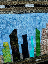 Load image into Gallery viewer, Urban Legend, astonishing modern quilt
