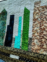 Load image into Gallery viewer, Urban Legend, astonishing modern quilt

