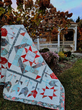 Load image into Gallery viewer, Tulip Garden quilt, Queen/King size
