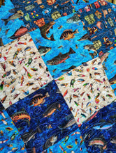 Load image into Gallery viewer, Fisherman, queen size.
