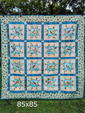 Load image into Gallery viewer, Songbirds Quilt, full/queen size
