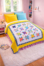 Load image into Gallery viewer, Scrappy Stars Quilt
