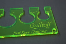 Load image into Gallery viewer, Longarm quilting ruler, Circle template
