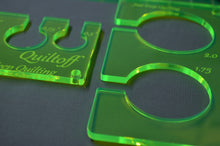 Load image into Gallery viewer, Longarm quilting ruler, Circle template
