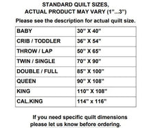 Load image into Gallery viewer, Make to order: Gravity quilt, king size, super modern custom quilt, queen king size
