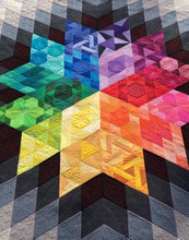 Load image into Gallery viewer, Make to order: Gravity quilt, king size, super modern custom quilt, queen king size
